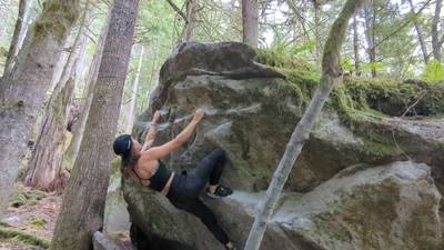 Tyler's Cave v2, Squamish - Beta Video from northofem