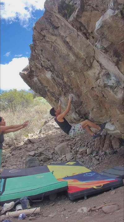 Katana v7, Lake Tahoe - Beta Video from lucky.rockclimbing