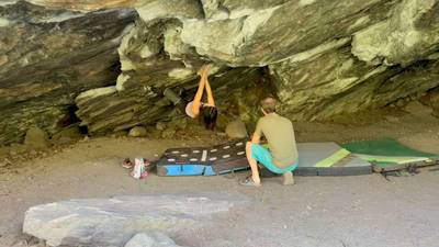 Schist Cave Tour v7, Leavenworth - Beta Video from marialy