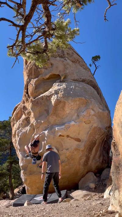 Stumble Bum Traverse v4, Joe's Valley - Beta Video from slowballer