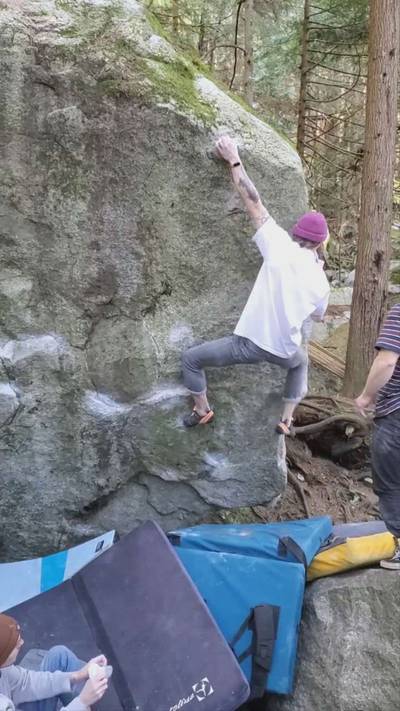 Mr. Bigglesworth v8, Squamish - Beta Video from Sssssnake