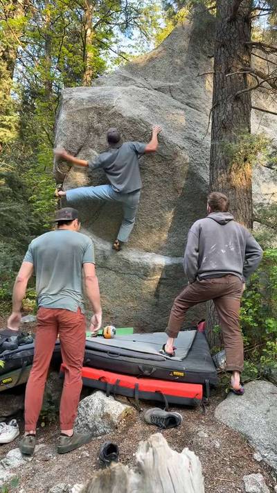 Surprise v8, Little Cottonwood Canyon - Beta Video from V2CrUsHeR
