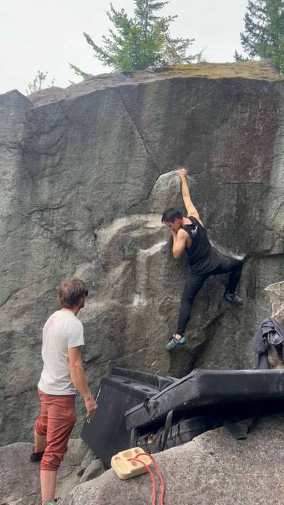 Water v6, Gold Bar - Beta Video from DanClimb