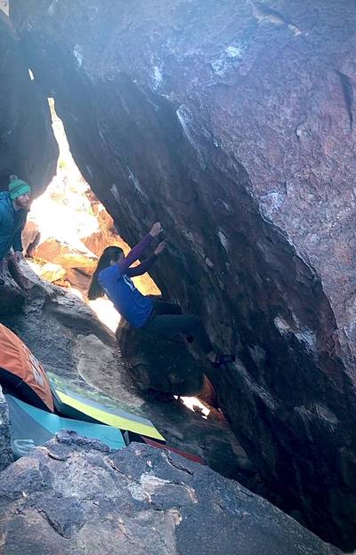 Hector in a Blender v7, Hueco Tanks - Beta Video from kaseyclimbe