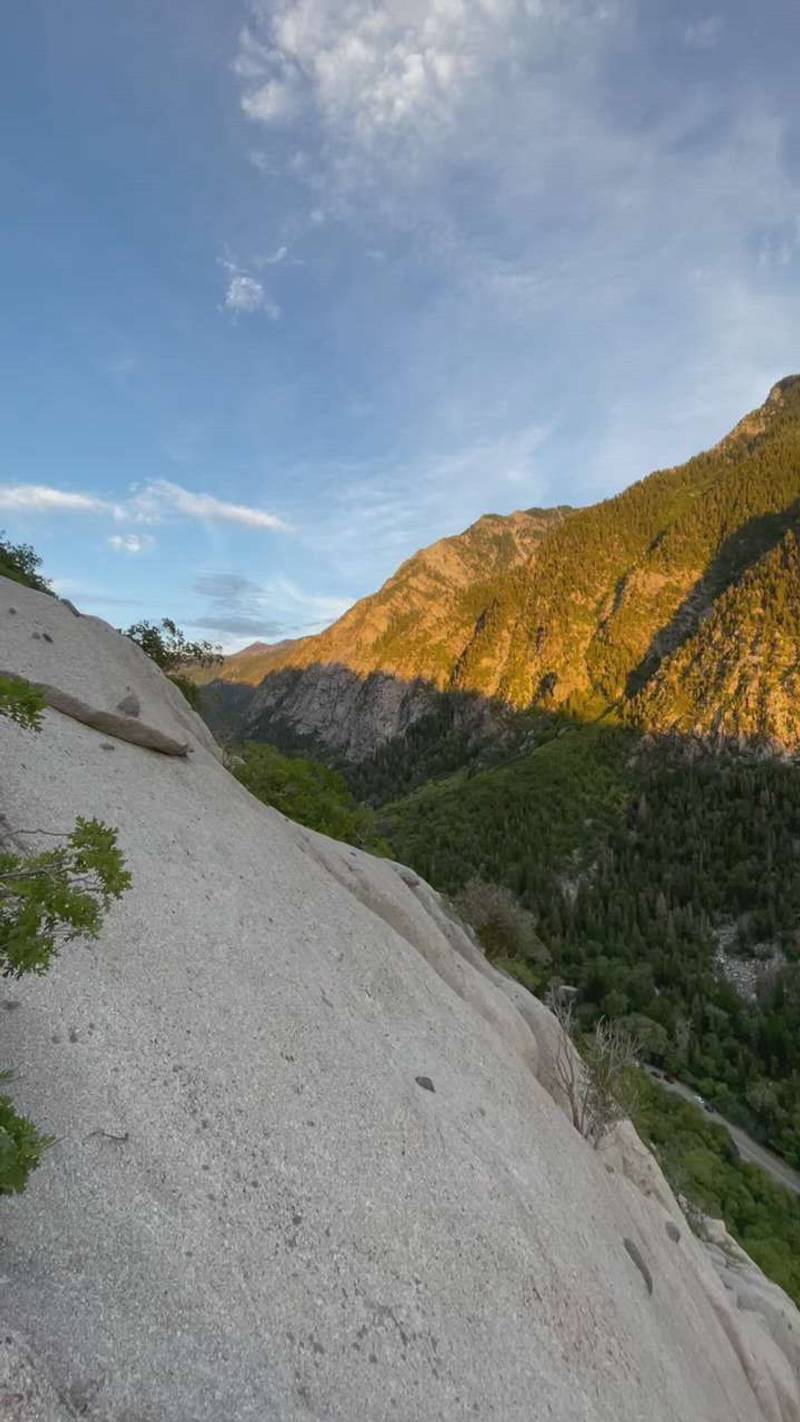 Bushwhack Crack 5.8 - Little Cottonwood Canyon Routes - Watch Beta Videos