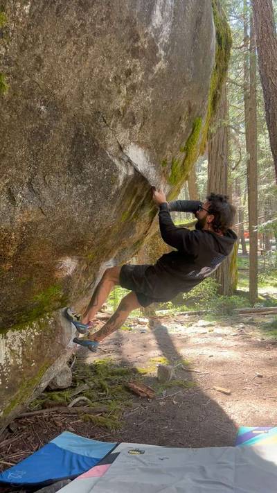 Bridalveil Pogo v7, Yosemite Valley - Beta Video from trash_flash