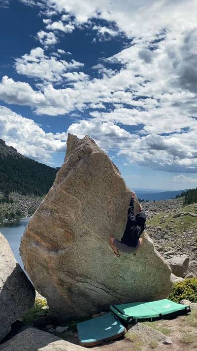 Emancipation Right v1, Lincoln Lake - Beta Video from routesetter