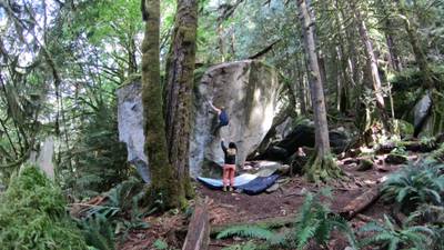 Squealing Pork v7, Squamish - Beta Video from Austin