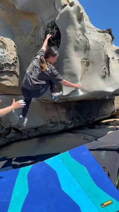Tufatafoni Traverse v3, Salt Point - Beta Video from anna9334