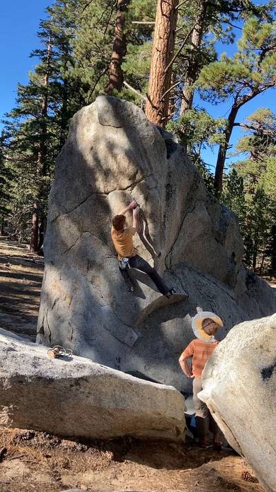 March Arete v3, Tramway - Beta Video from nicofuchslynch