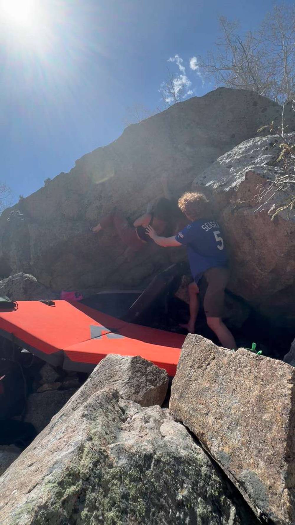 Moon Shadow v8, Little Cottonwood Canyon - Beta Video from CarrieCooperDPT