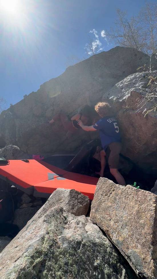 Moon Shadow v8, Little Cottonwood Canyon - Beta Video from CarrieCooperDPT