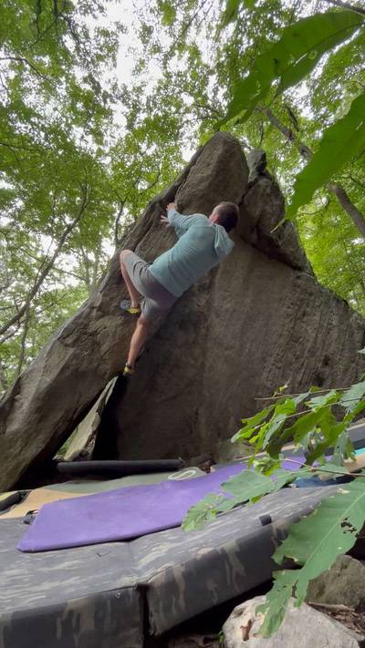 Internet Arête v3, Coopers Rock - Beta Video from 44