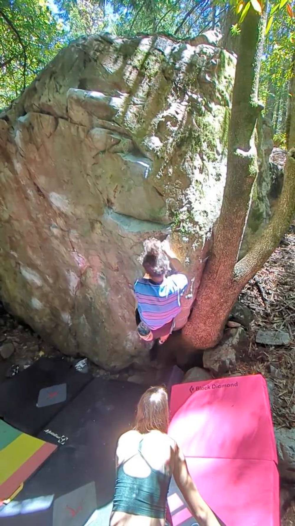 Bootjack Arete Low v7, Mt. Tamalpais - Beta Video from Cheycheystirfry