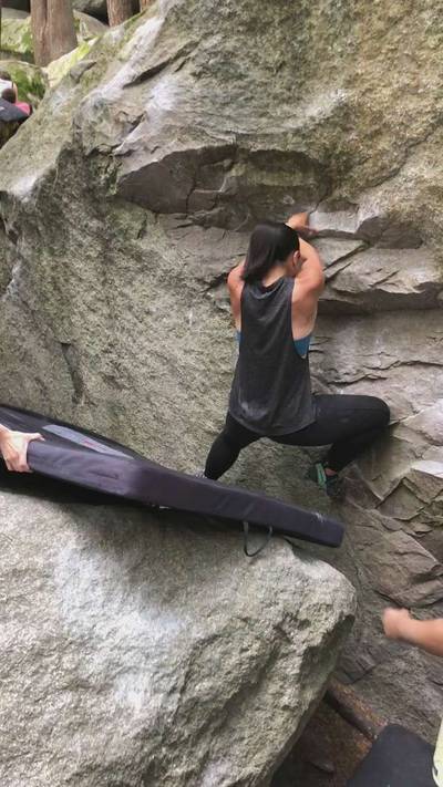 Dyke Surfer v0, Squamish - Beta Video from robynpetrik
