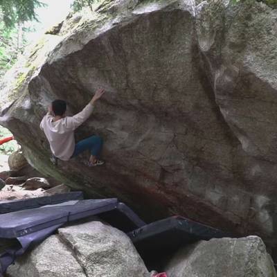 Golden Boy v7, Squamish - Beta Video from climbeng