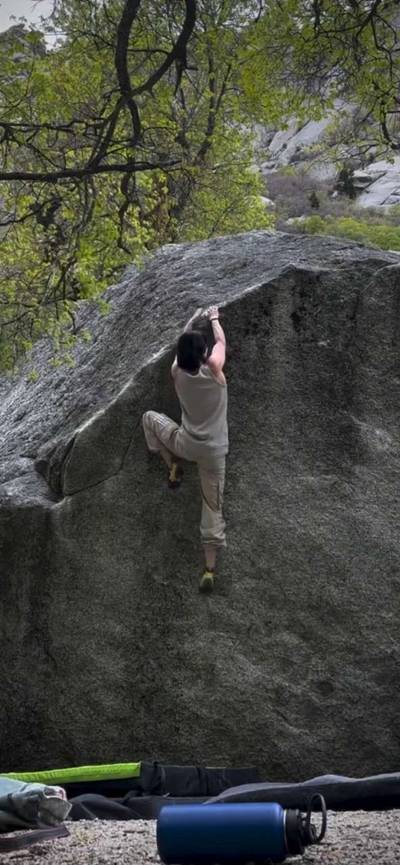 The Worms v6, Little Cottonwood Canyon - Beta Video from Yusuke