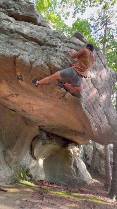Larry Bird v4, Rocktown - Beta Video from jordiclimbs