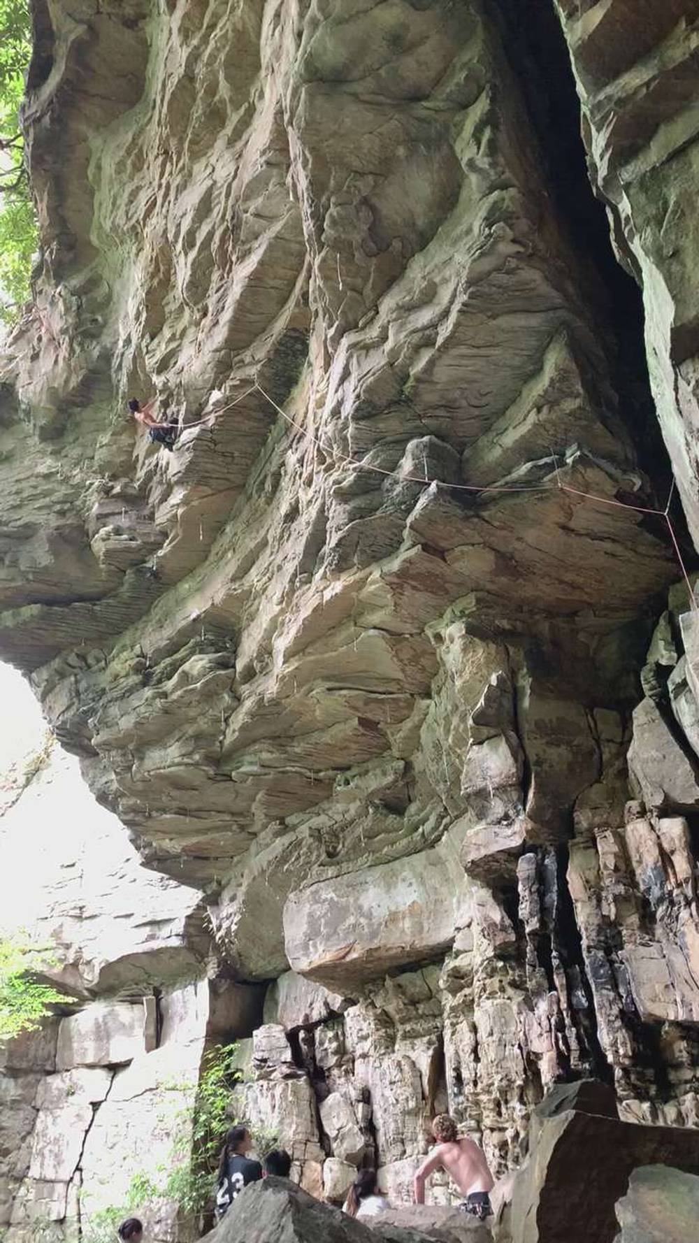 Yowsah 5.12b, New River Gorge - Beta Video from JohnNguyen