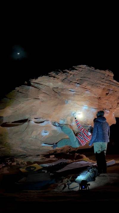 Honeycomb - Left Face v3, Red Rock - Beta Video from shanslowclimbs