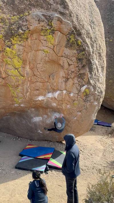 Go Granny Go v5, Bishop - Beta Video from merelyclimbin