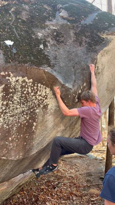 11:11 v7, Rumbling Bald - Beta Video from griffin.climbs