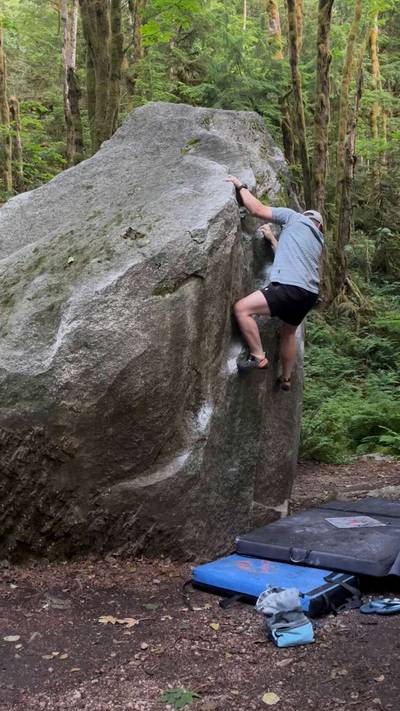 Mr. Green v0, Squamish - Beta Video from d_andhoug