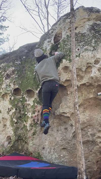 Aggregate v3, Hospital Boulders - Beta Video from btheclimber