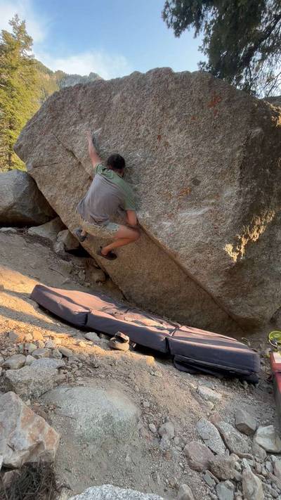 Big Man on Campus v4, Little Cottonwood Canyon - Beta Video from Ianie