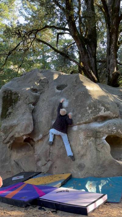 Magoo Face v2, Castle Rock State Park - Beta Video from soft.climbs