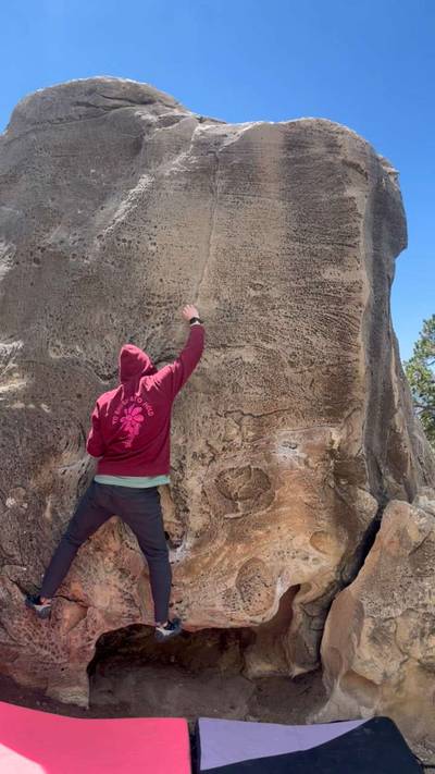 Fudgy Heck Yeah! v2, Joe's Valley - Beta Video from griffin.climbs