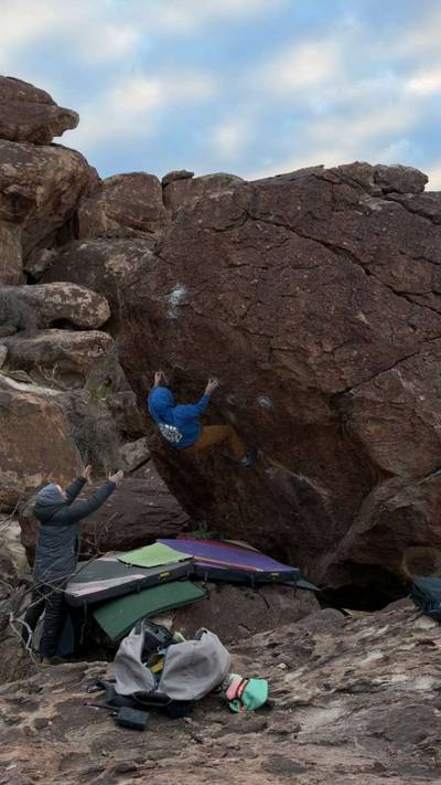 Frogger v9, Hueco Tanks - Beta Video from MorganP