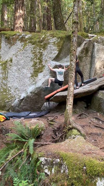 Finger Scoop of Peanut Butter v5, Squamish - Beta Video from Jer_on_the_rocks