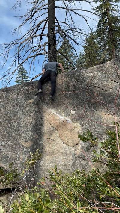 Pretty Easy v0, Leavenworth - Beta Video from climb_ryan