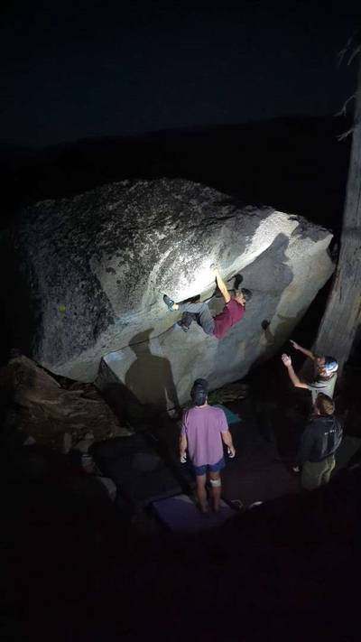 Purple Sticky Punch v5, Lake Tahoe - Beta Video from capt.adventurepants