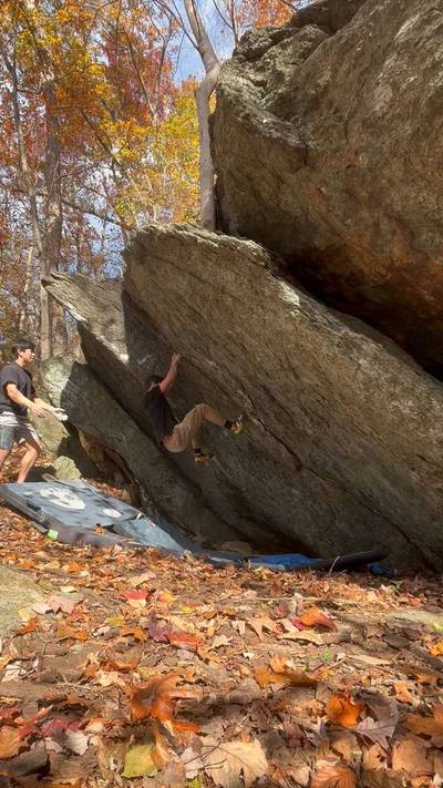 Brown Recluse v5, Gunpowder Falls - Beta Video from dylanontherocks
