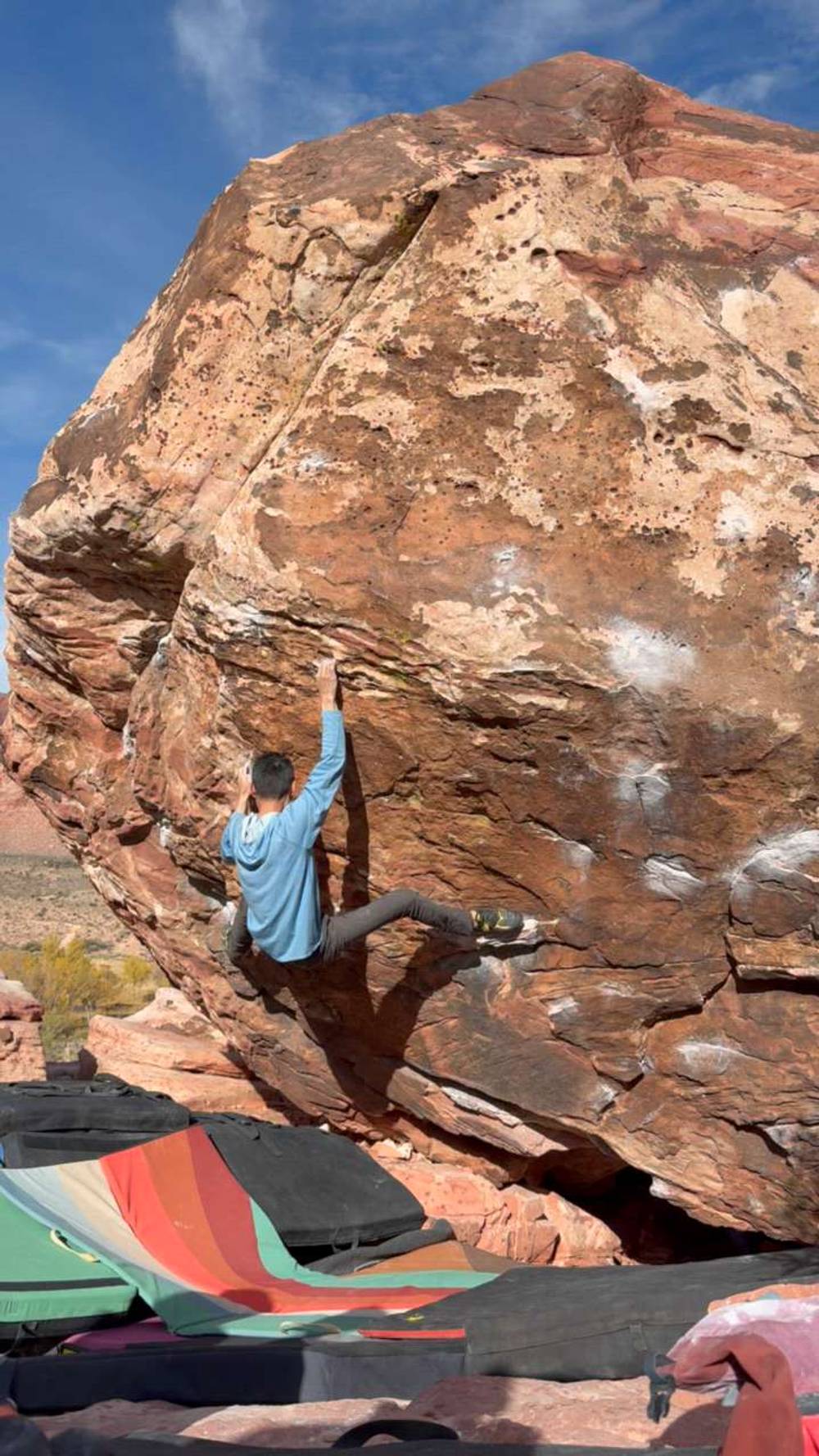 Monkey Left v8, Red Rock - Beta Video from Rising