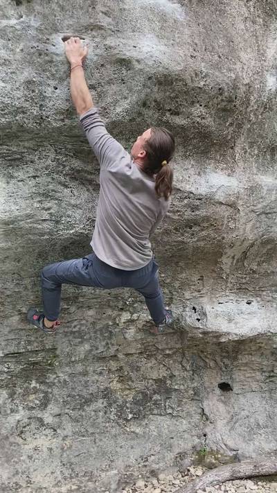 Fire in the Belly aka Brush Stroke v5, Rogers Park - Beta Video from amalgamboulders