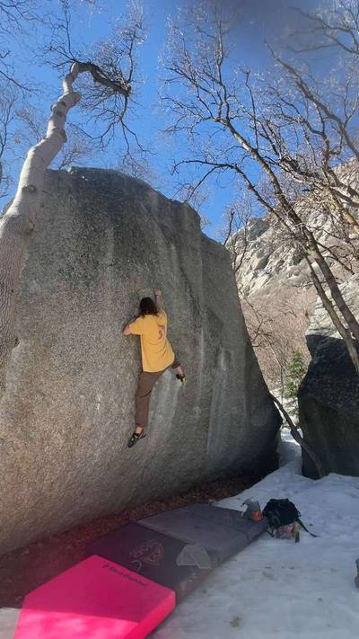 Mr. Smiley v6, Little Cottonwood Canyon - Beta Video from MediocreBum