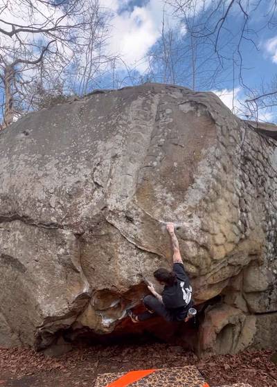 White Trash v5, Stone Fort - Beta Video from CoveredInChalk