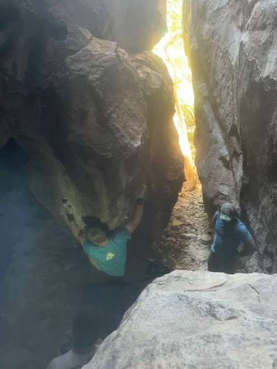 Vestibule v7, Hueco Tanks - Beta Video from brenner.rauch