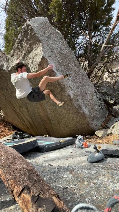 Dominatrix v12, Little Cottonwood Canyon - Beta Video from Sheafy