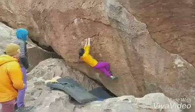 Man Gum v9, Hueco Tanks - Beta Video from midoriontherocks