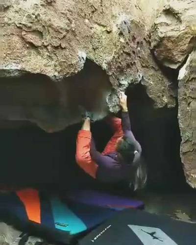 Stegosaur v7, Hueco Tanks - Beta Video from midoriontherocks