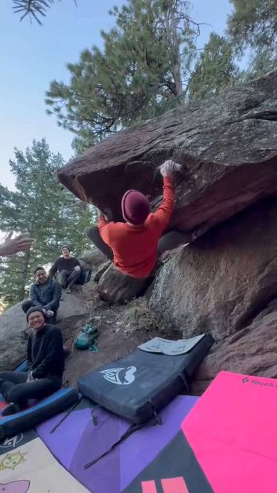 30th Birthday Roof v6, Flagstaff Mountain, CO - Beta Video from breakfasthaver