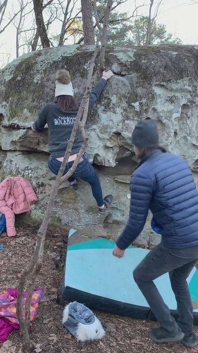 Overbite v1, Hospital Boulders - Beta Video from Shandi
