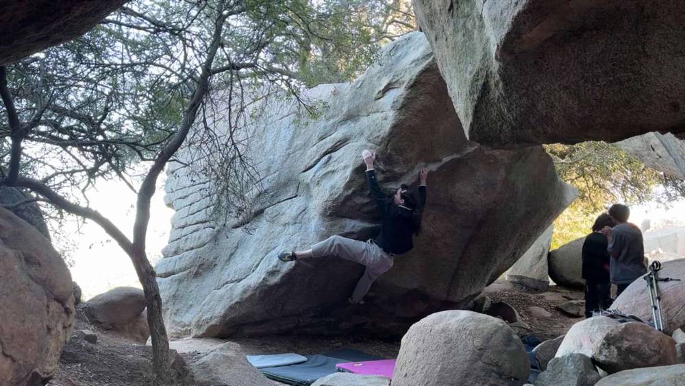 Fake Eppulator Arete (Right) v7, Mount Woodson - Beta Video from adenparker