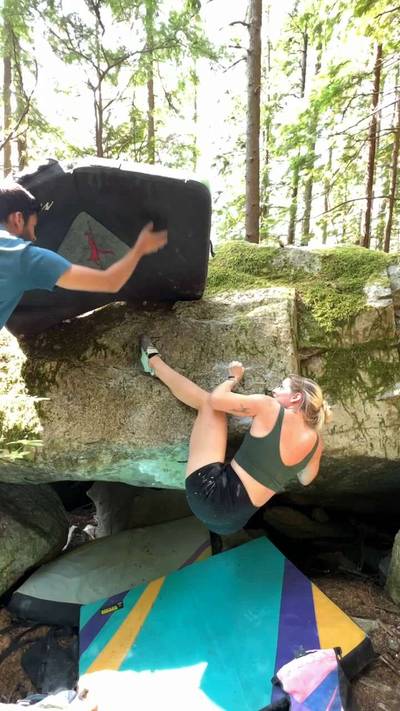 Little Buckaroo v4, Squamish - Beta Video from kristentanguay