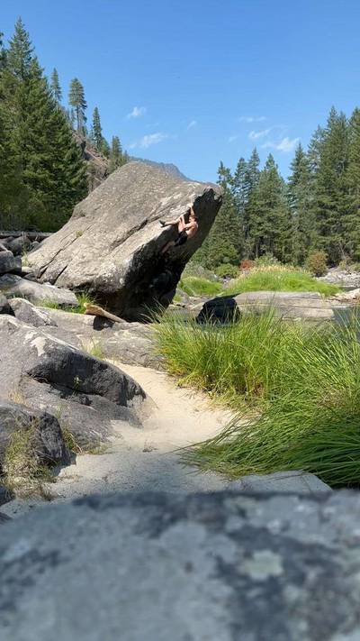 Beach Arete v2, Leavenworth - Beta Video from Kevbot1