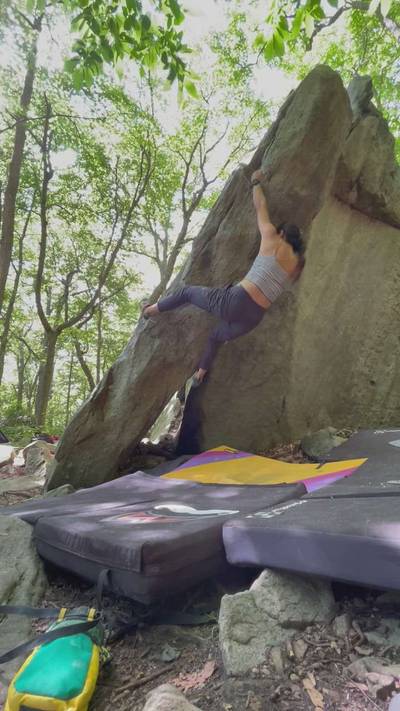 Internet Arête v3, Coopers Rock - Beta Video from ariaaay